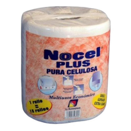 NOCEL Rollo Papel Multiusos Cocina,secamanos celulosa Pura