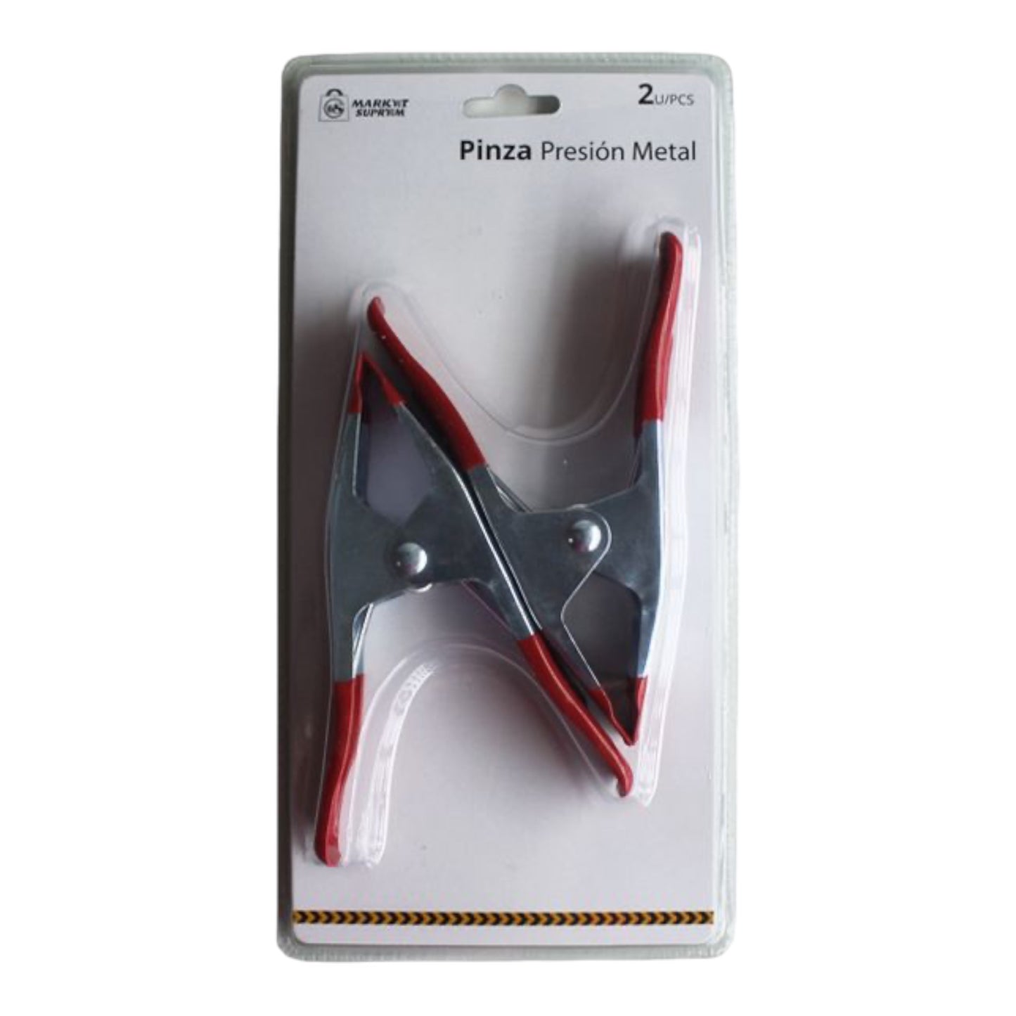 PINZA PRESION METAL 2UDS 15CM