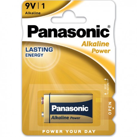 Pila Panasonic 9v Alcalina 6LR61