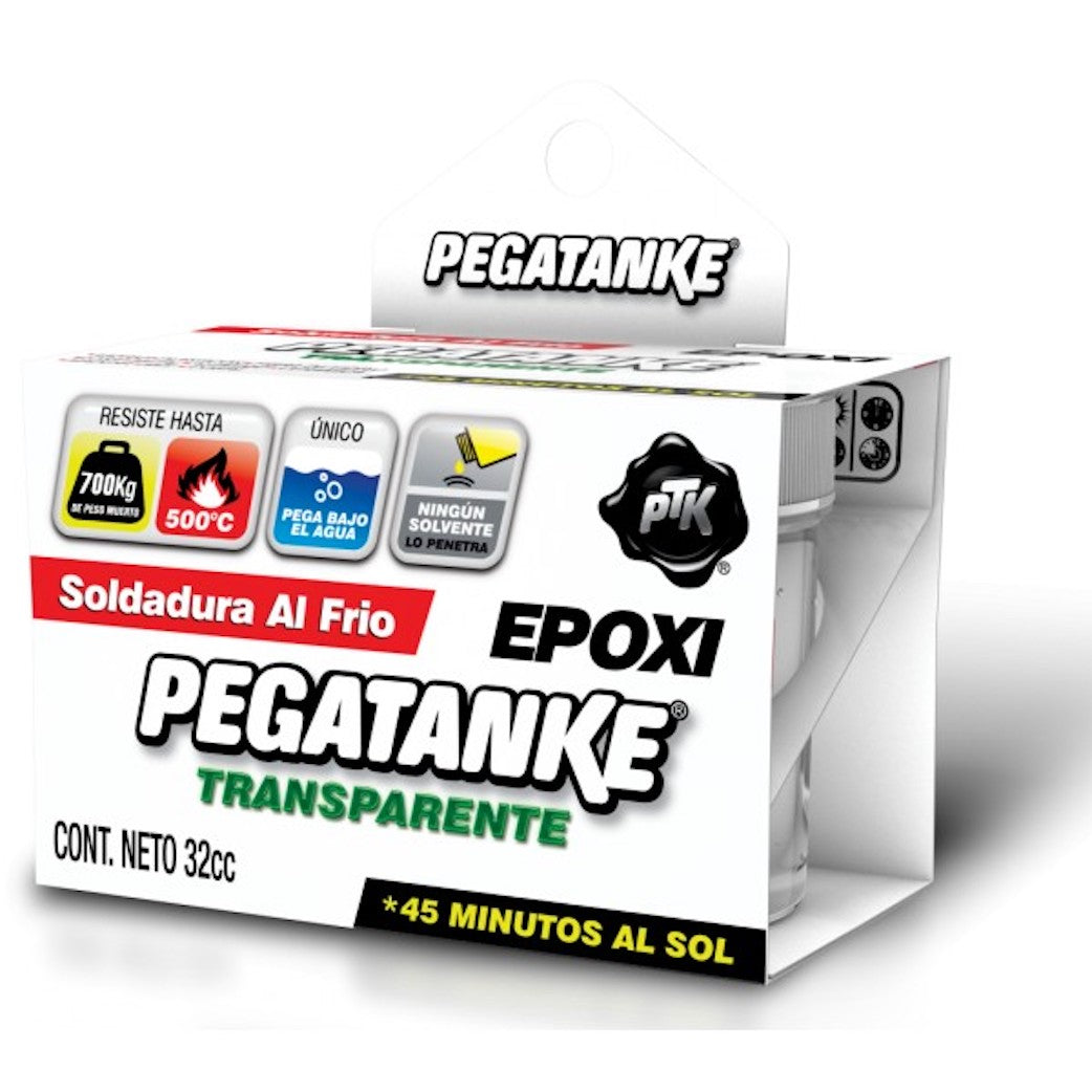 Pegatanke Translucido Soldadura en Frio Epoxi